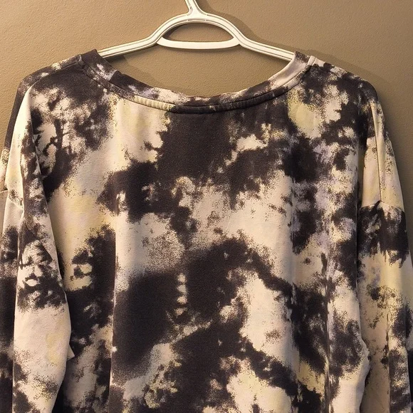 Reebok Monochrome Tie-Dye Long sleeve Sweatshirt Women's XXL - Picture 7 of 7